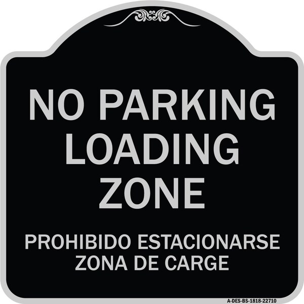Signmission Warning Unauthorized Vehicles Towed By Towing Co. Heavy-Gauge Alum Sign, 18" x 18", BS-1818-22710 A-DES-BS-1818-22710 - main